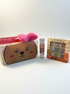 Crème Shop Bundle: spa headband lip oil & eye shadow